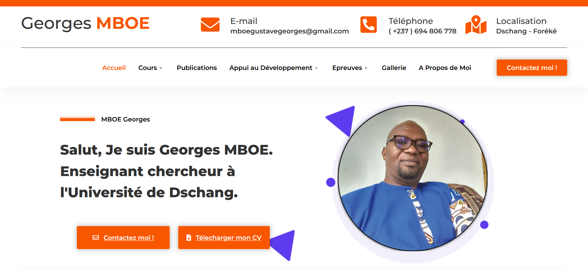 Pr. Mboe Georges